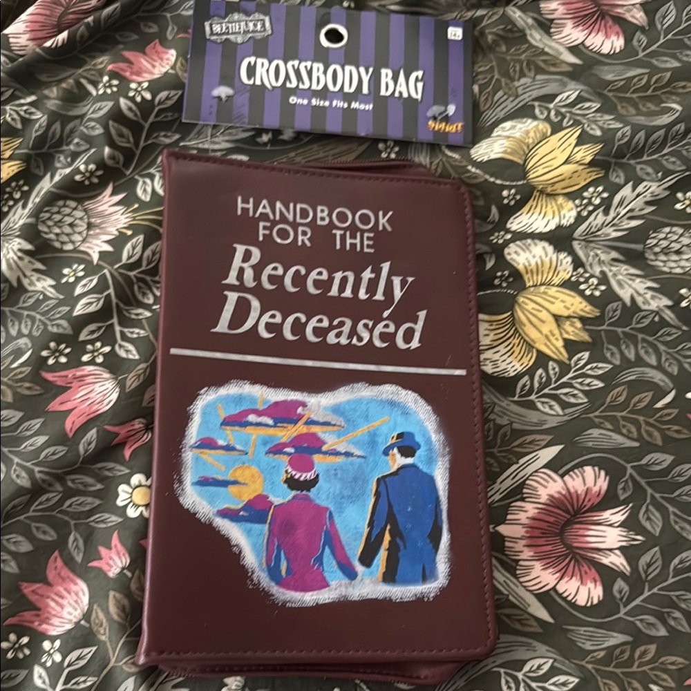 Purse beetlejuice handbook for the recently deceased